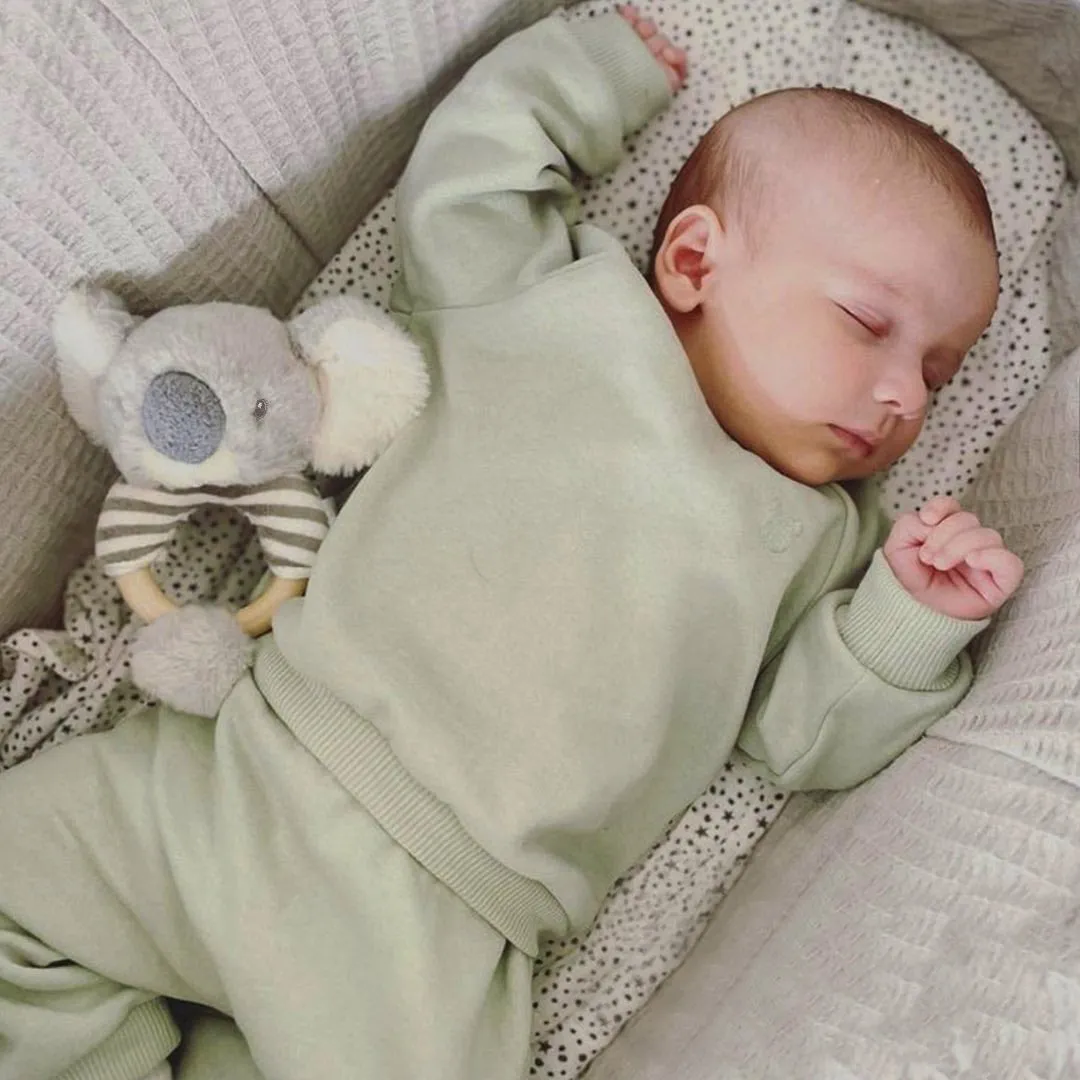 14cm Keeleco Cozy Koala Ring Rattle