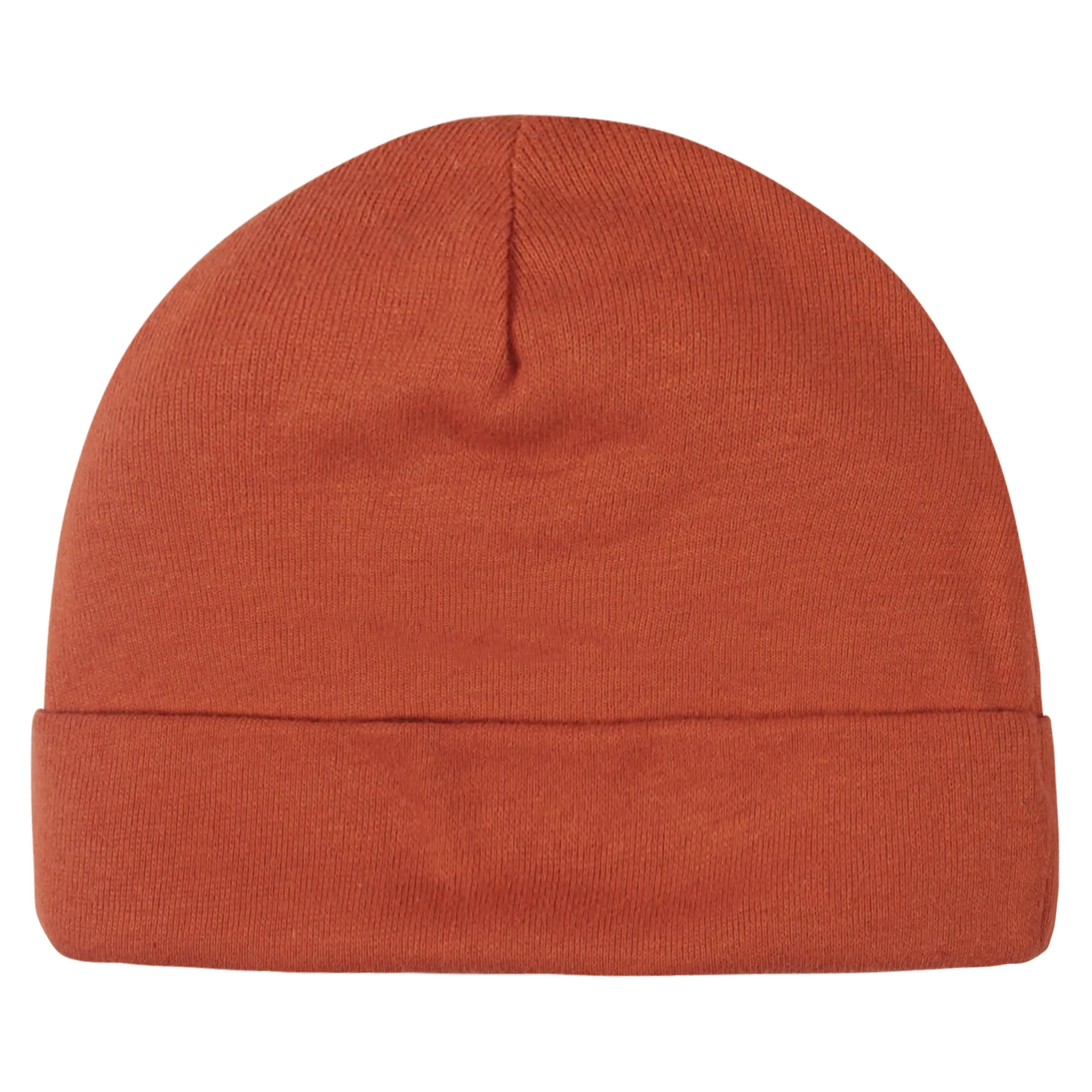 4-Pack Baby Boys Fox Caps