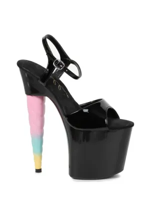 7 Unicorn Heel Platform Sandal