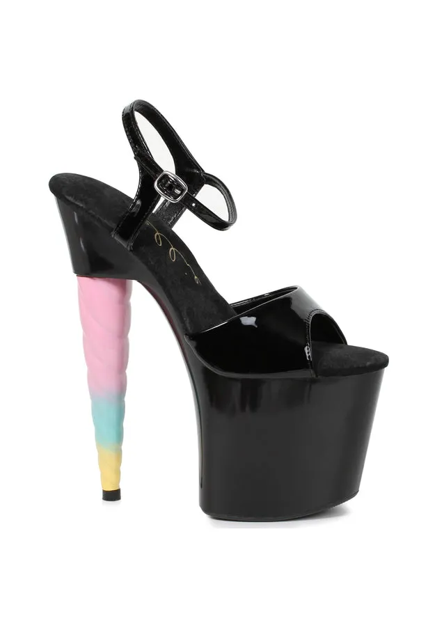 7 Unicorn Heel Platform Sandal