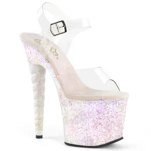 7" Unicorn Heel with Glitter Platform (UNICORN-708LG FINAL SALE)