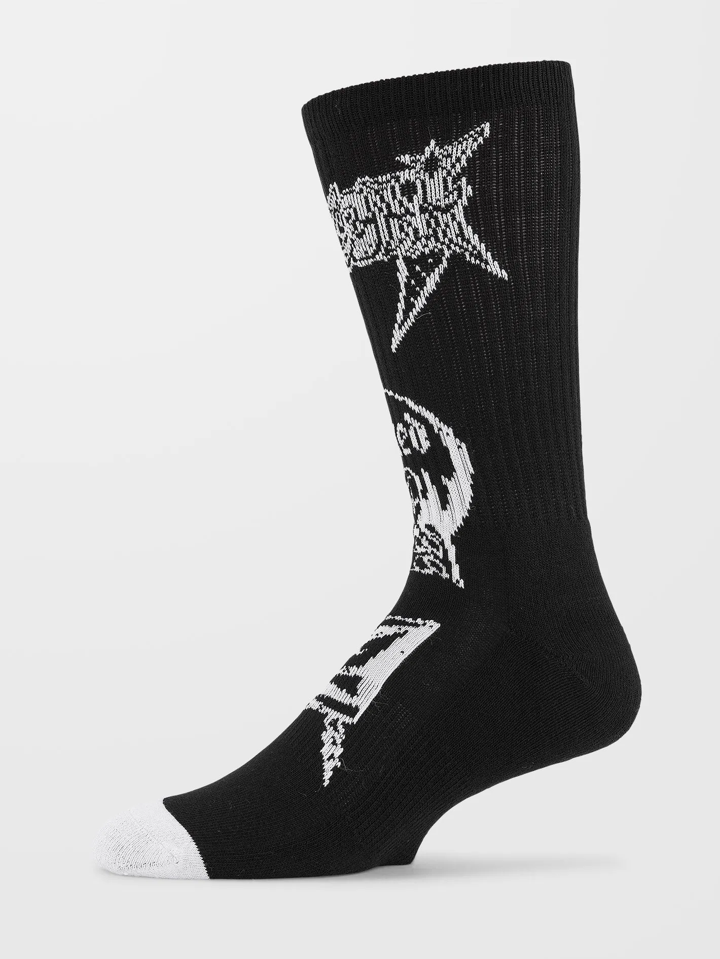 About Time Socks - BLACK