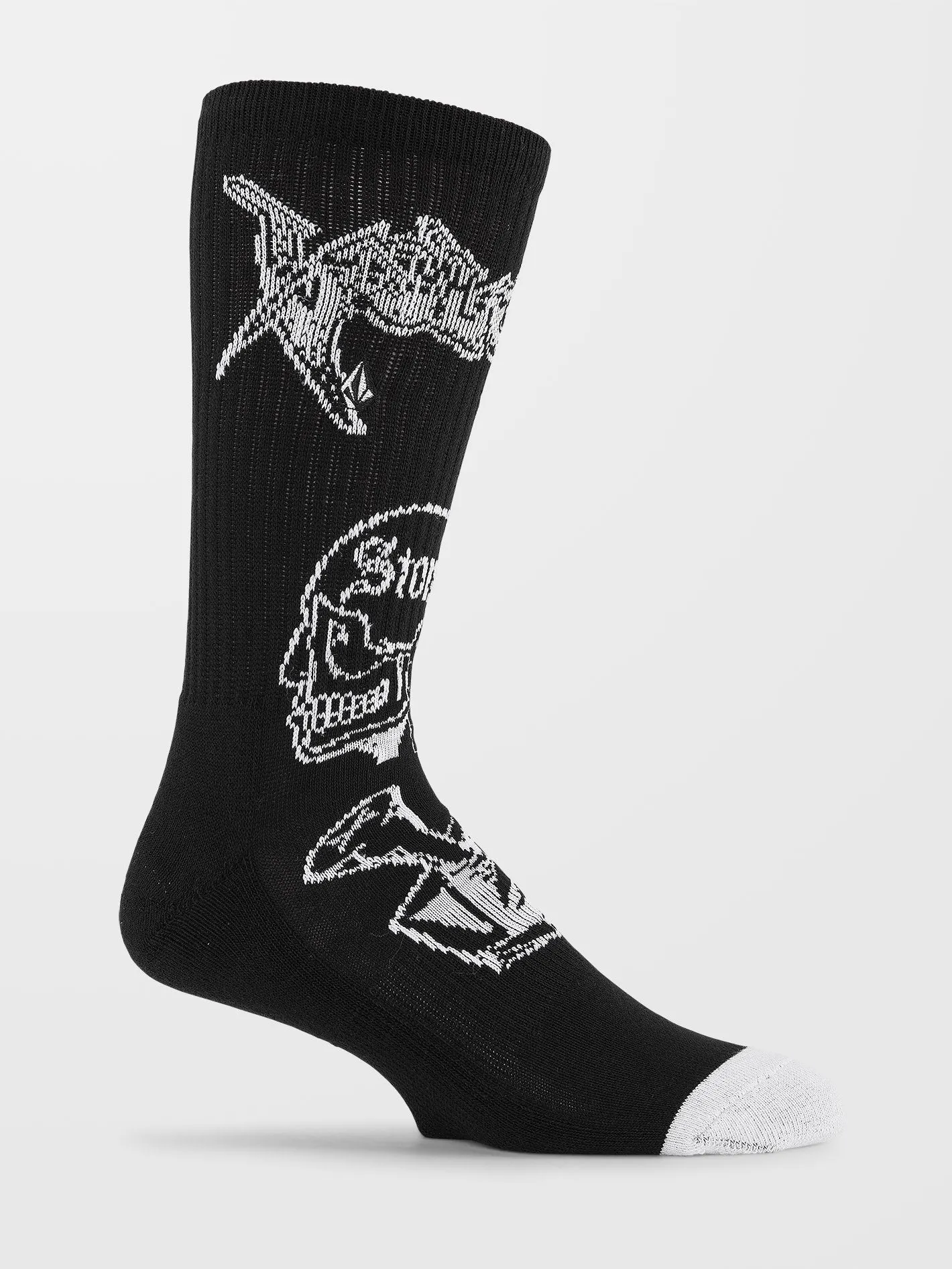 About Time Socks - BLACK