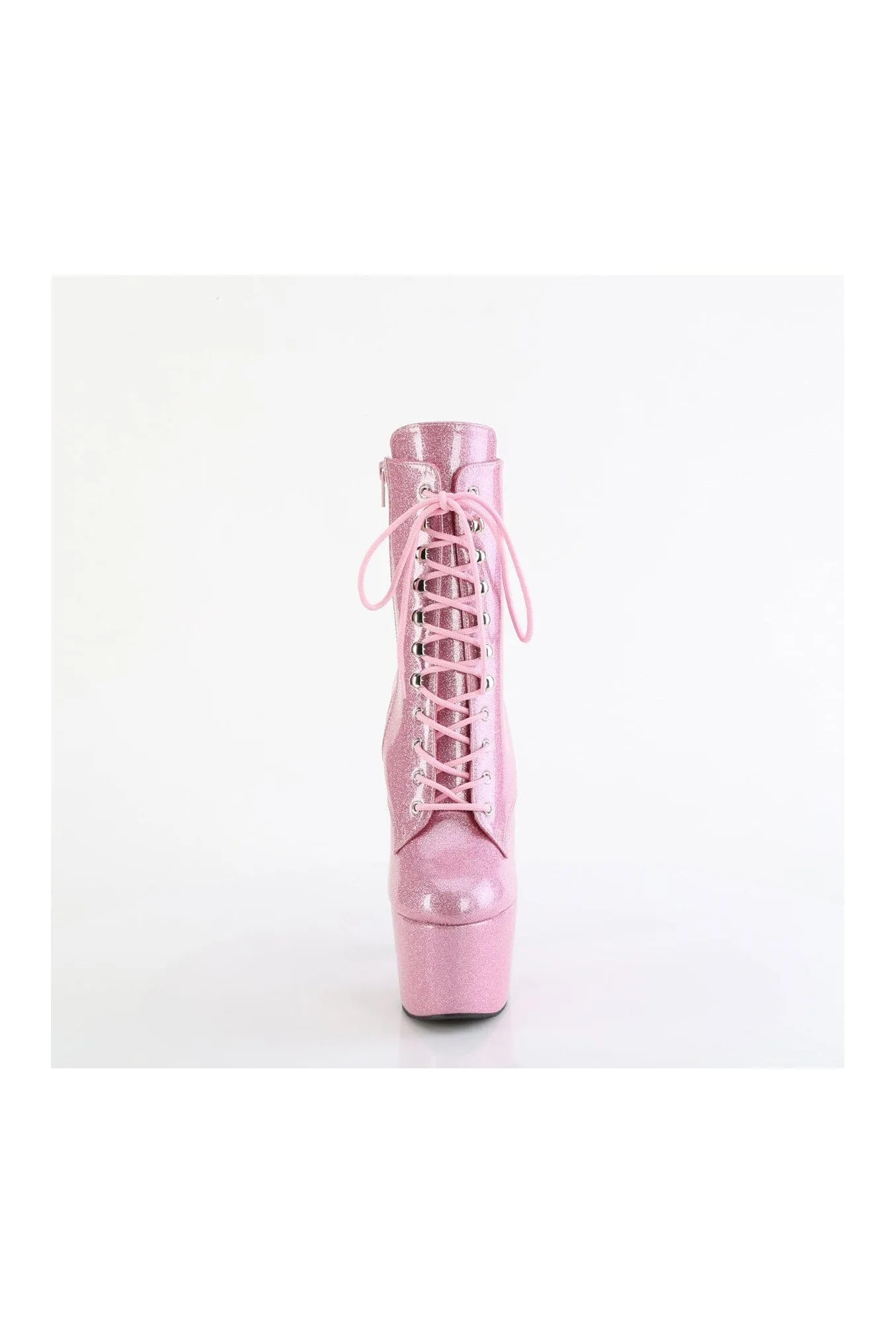 ADORE-1020GP Pink Patent Ankle Boot