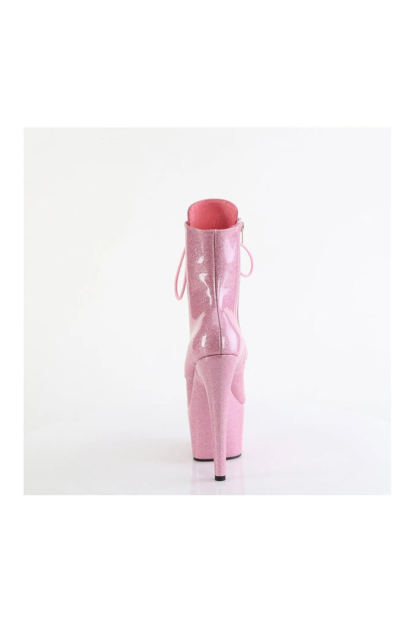 ADORE-1020GP Pink Patent Ankle Boot