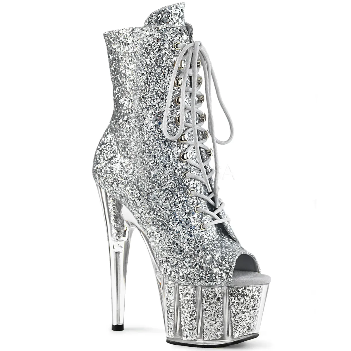 ADORE-1021G  Silver Glitter/Silver Gliteer