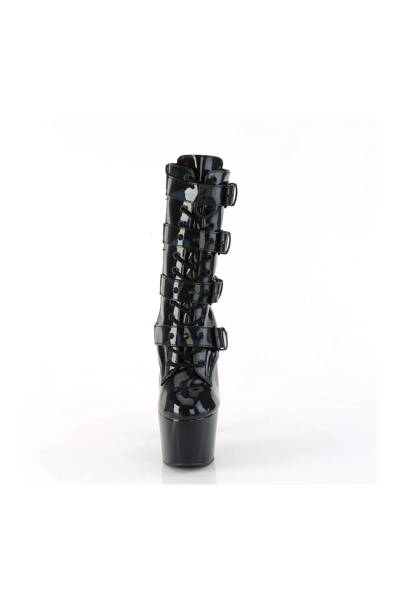 ADORE-1046 Black Patent Ankle Boot