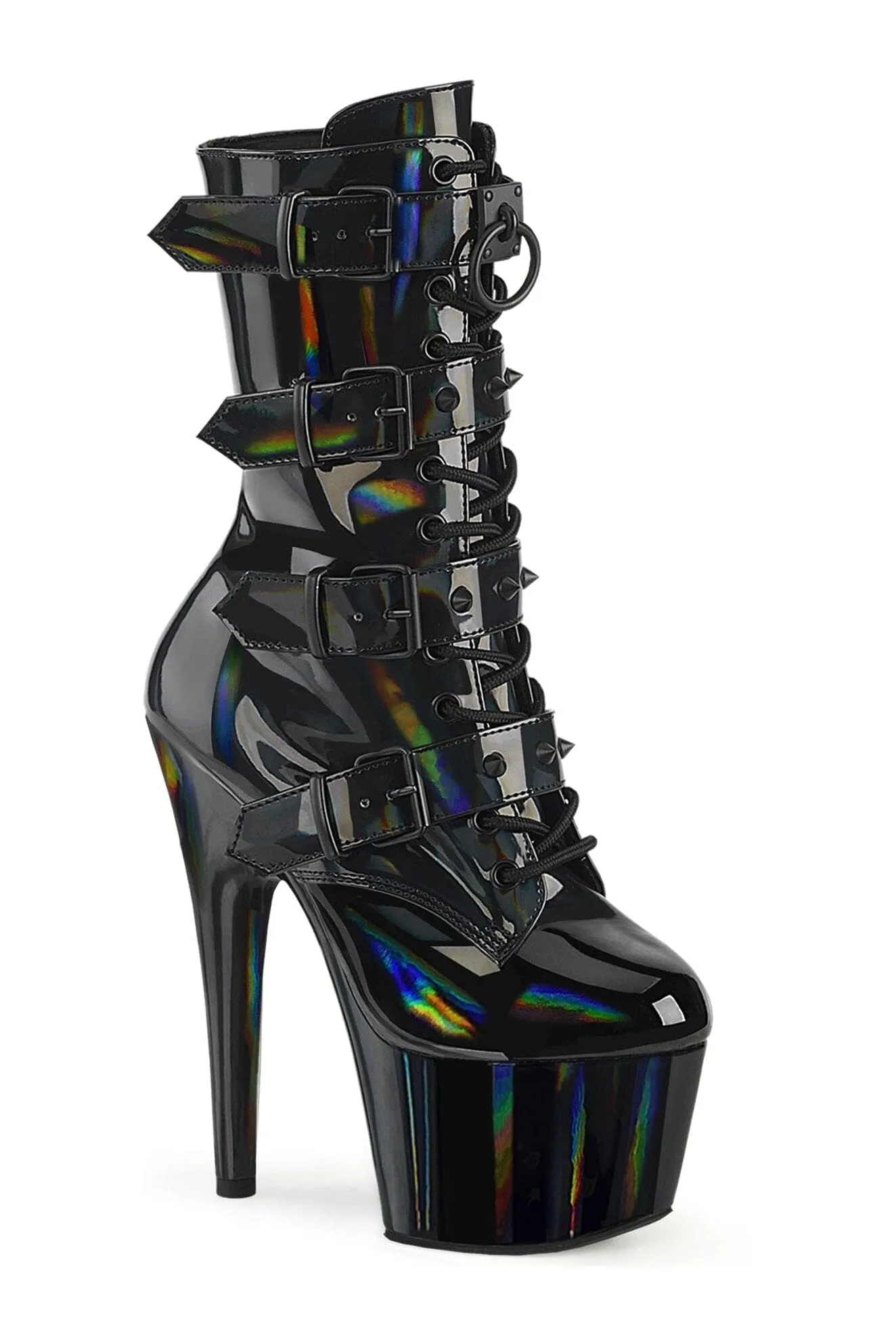 ADORE-1046 Black Patent Ankle Boot