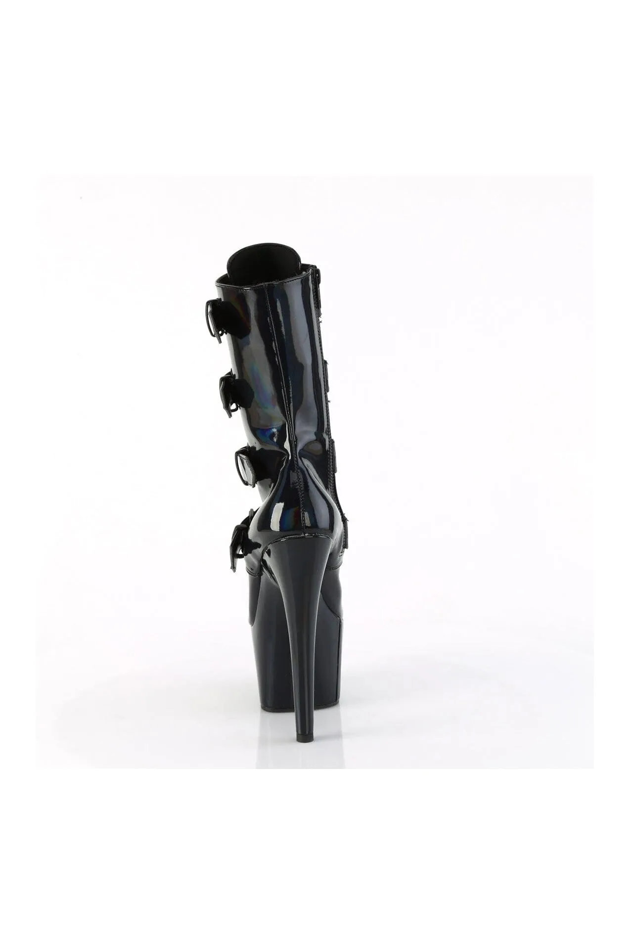 ADORE-1046 Black Patent Ankle Boot