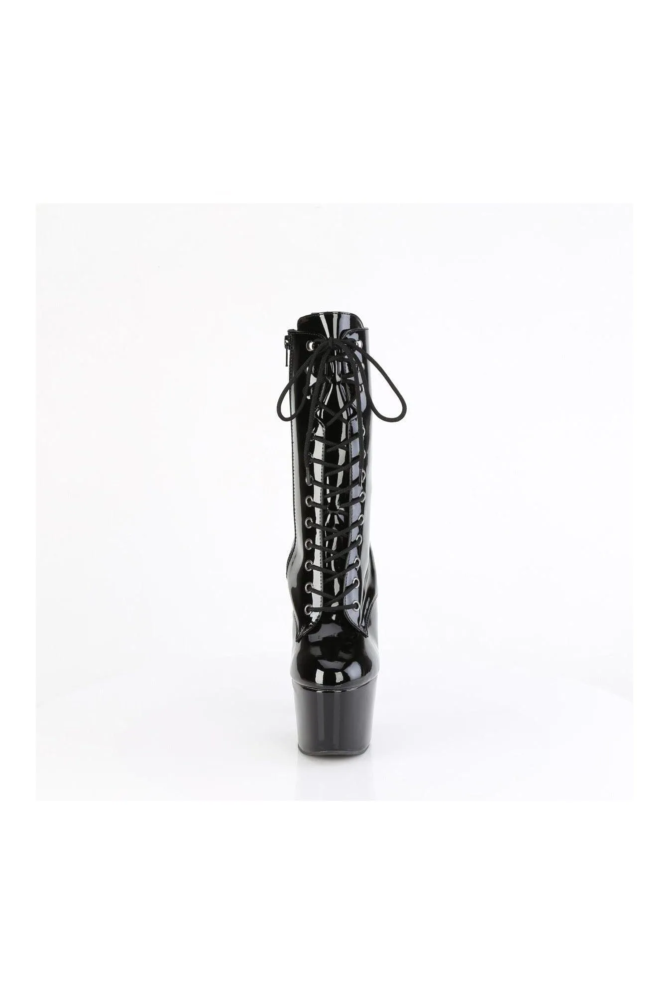 ADORE-1049WR Black Patent Ankle Boot