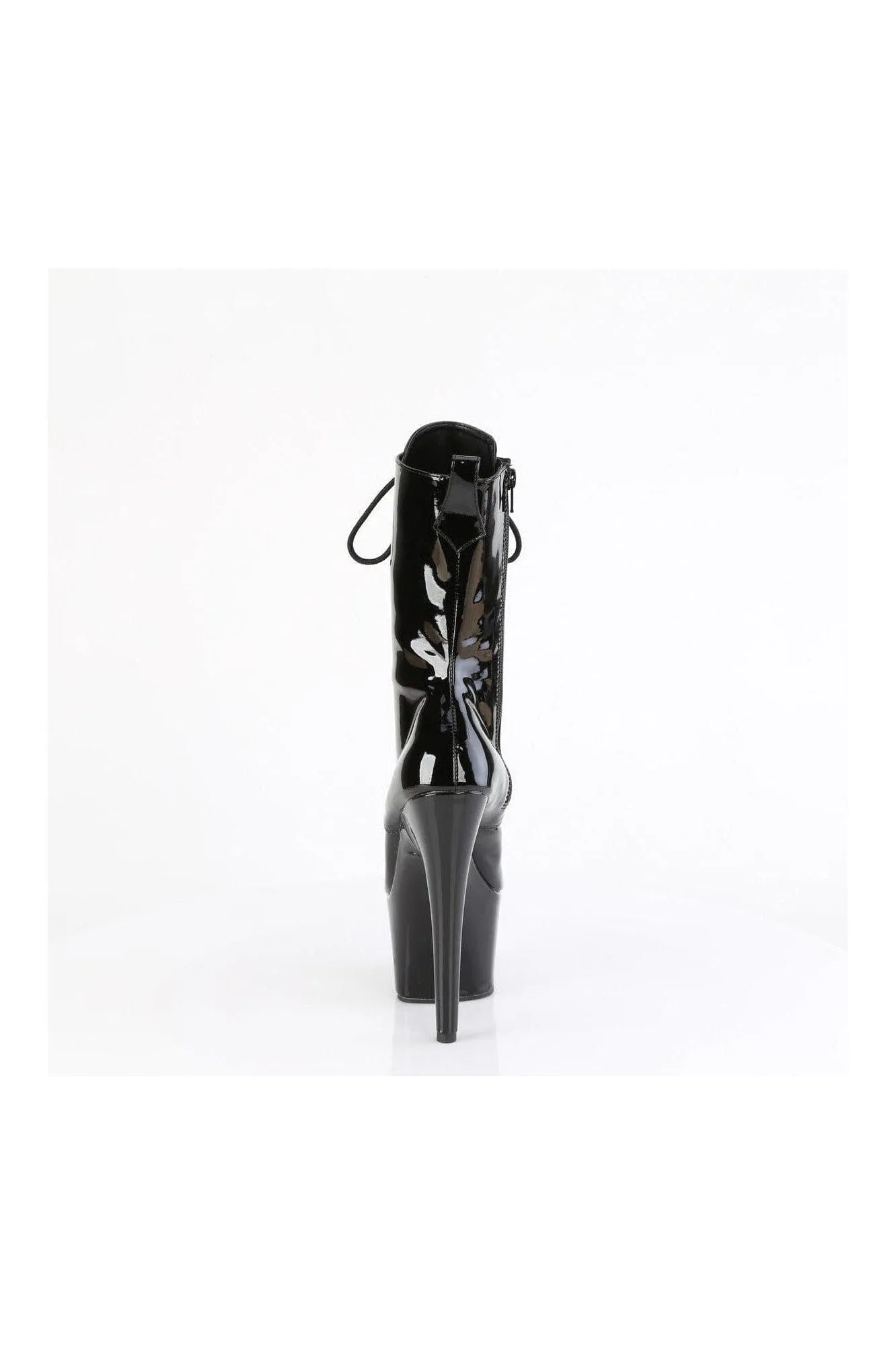 ADORE-1049WR Black Patent Ankle Boot
