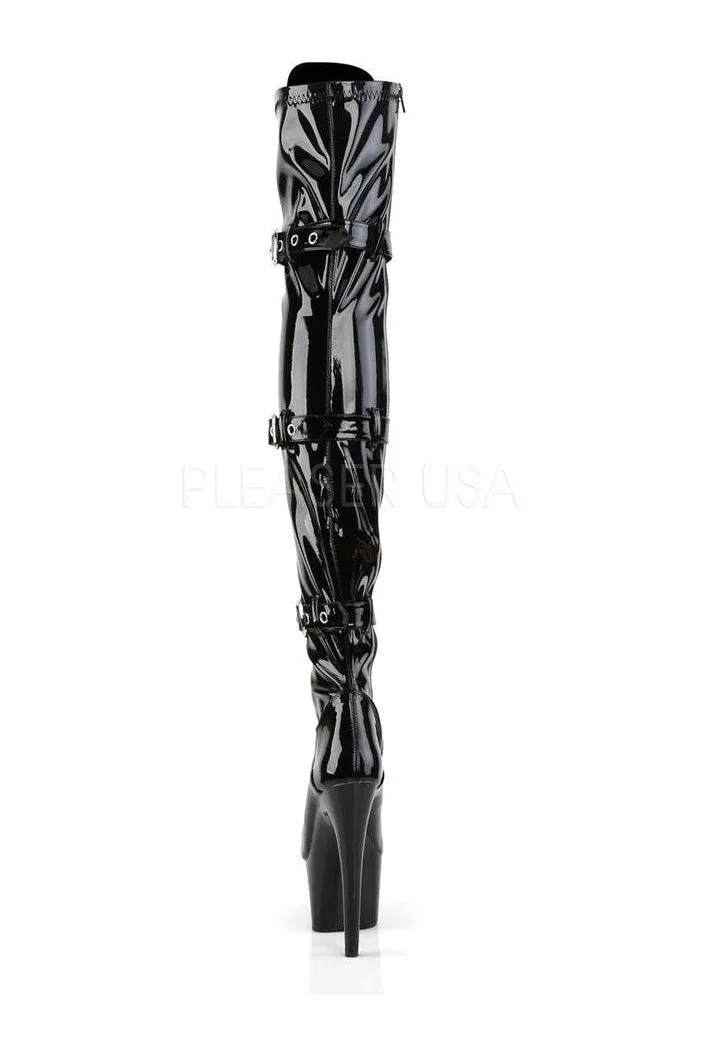 ADORE-3028 Platform Boot  | Black Patent