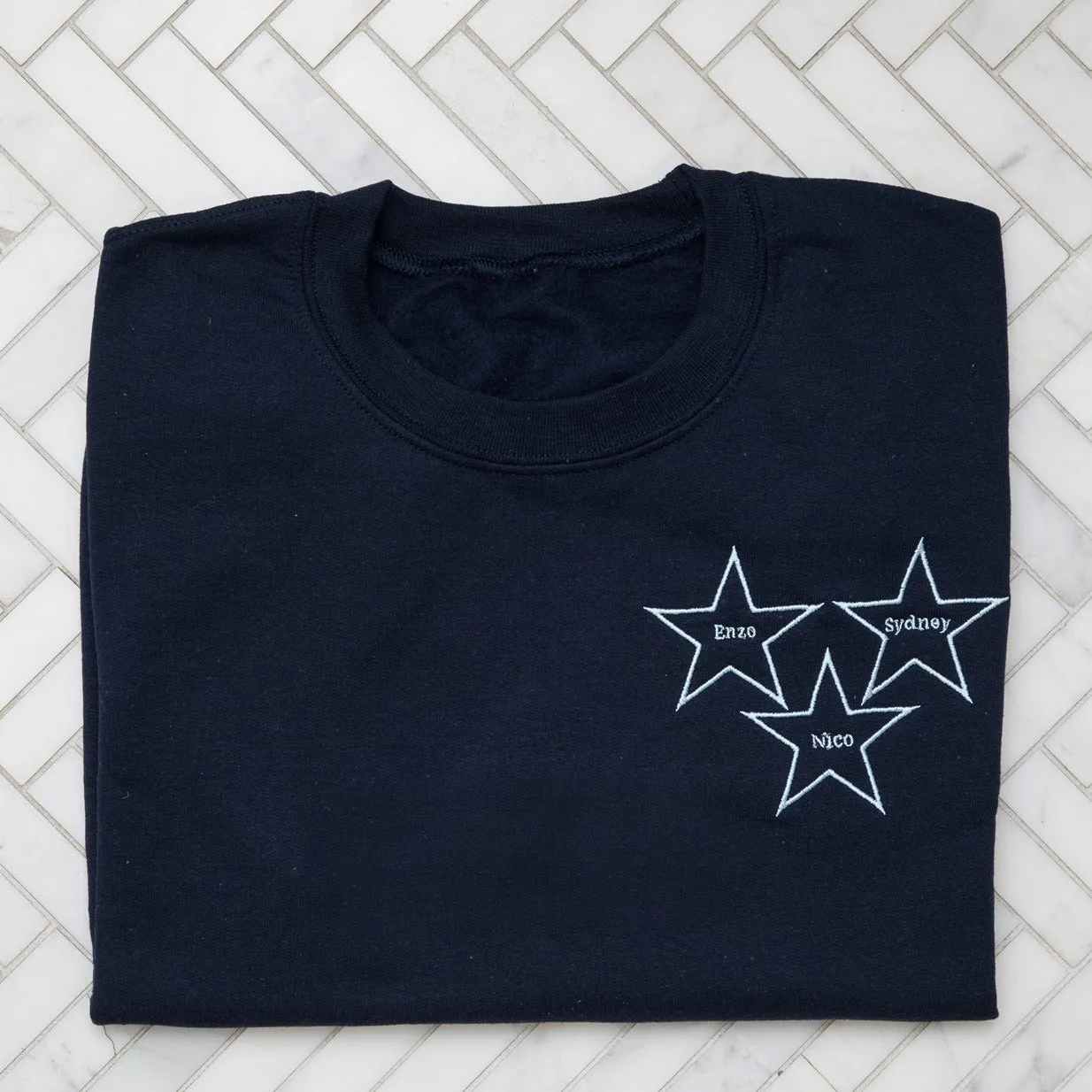 Adults Custom Crewneck Cotton Sweater