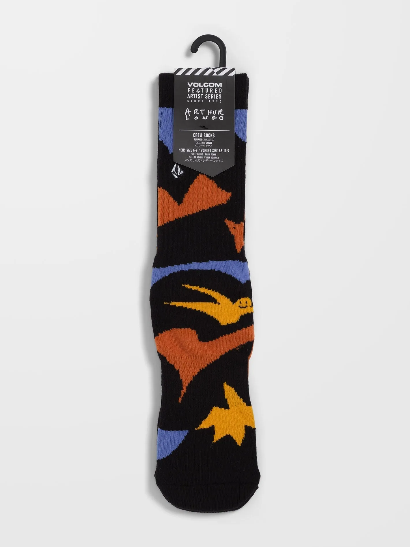 Arthur Longo Socks - BLACK