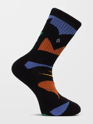 Arthur Longo Socks - BLACK