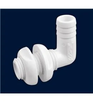 Attwood 3877-3 90° Thru-Hull Connector
