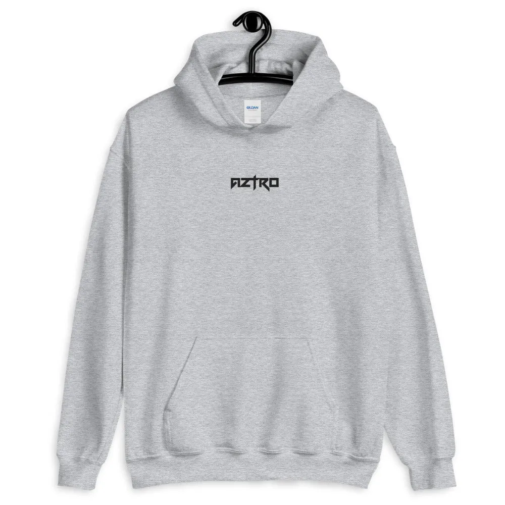 Aztro embroidered chest Unisex Hoodie