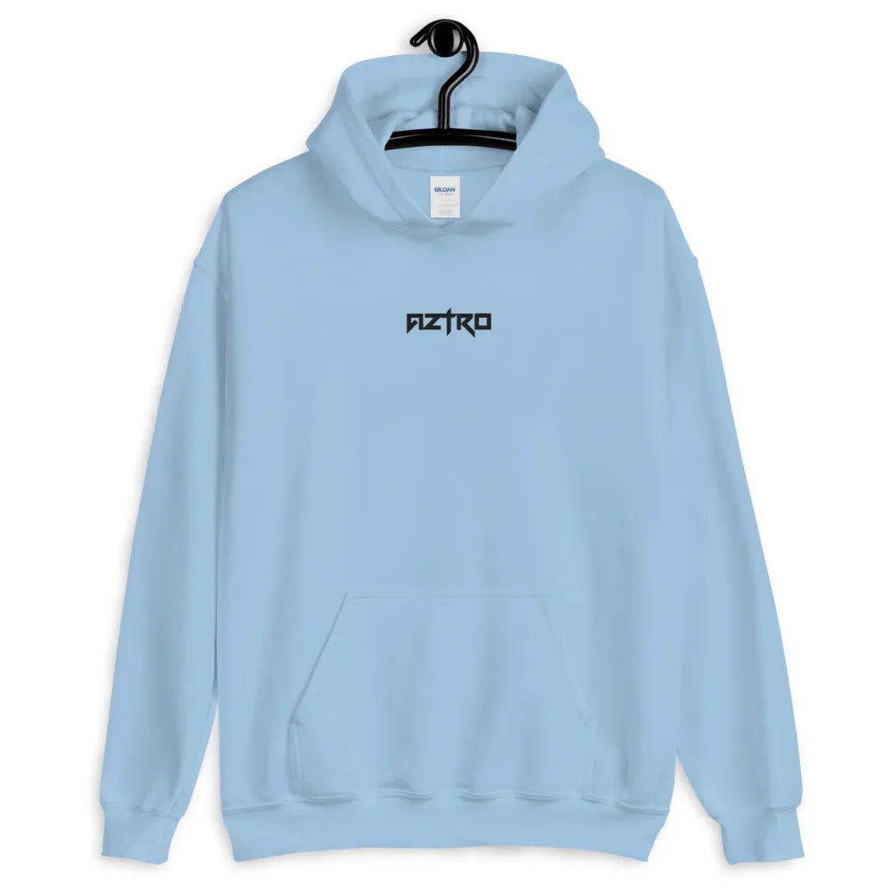 Aztro embroidered chest Unisex Hoodie