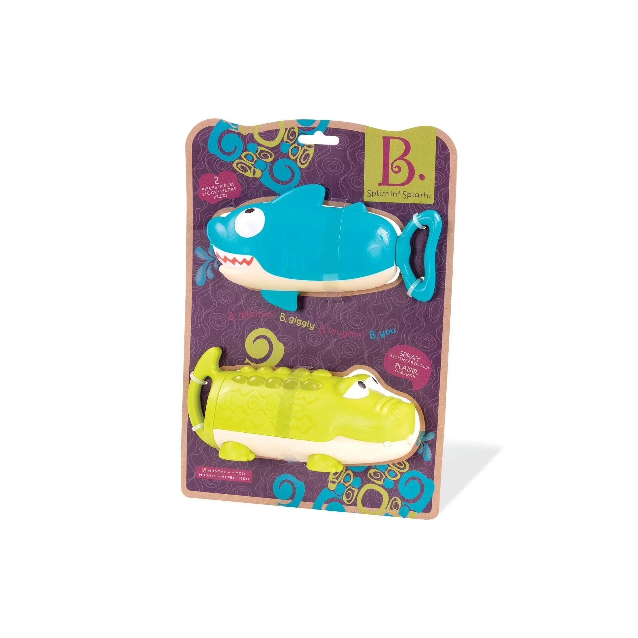 B. Animal Water Squirts 2 Assort