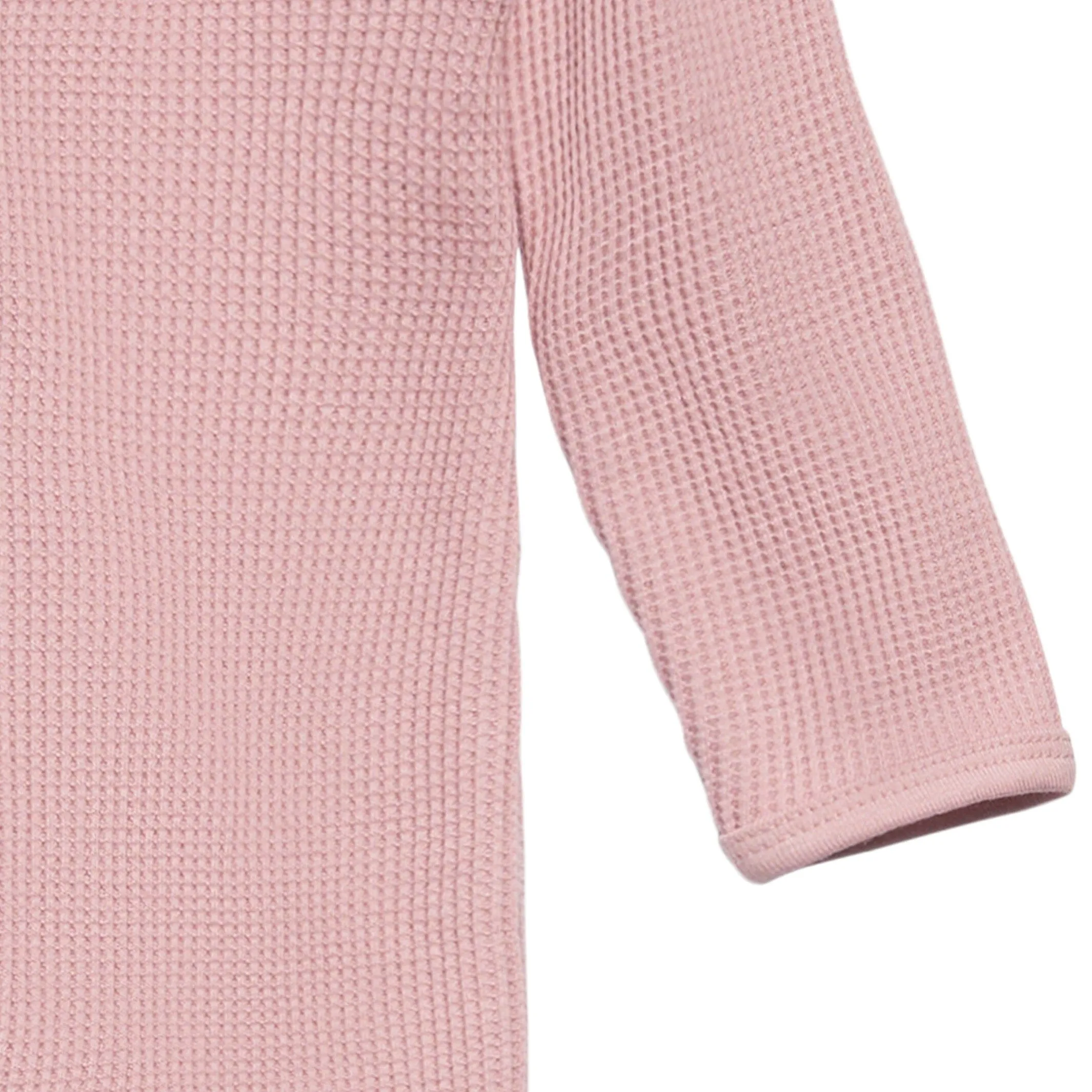 Baby Girls Pink Waffle Sleep 'N Play
