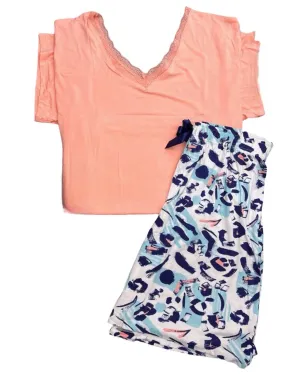 Baby Pink Summer PJ