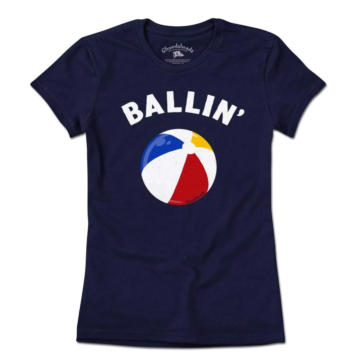 Ballin' Beach Ball T-Shirt