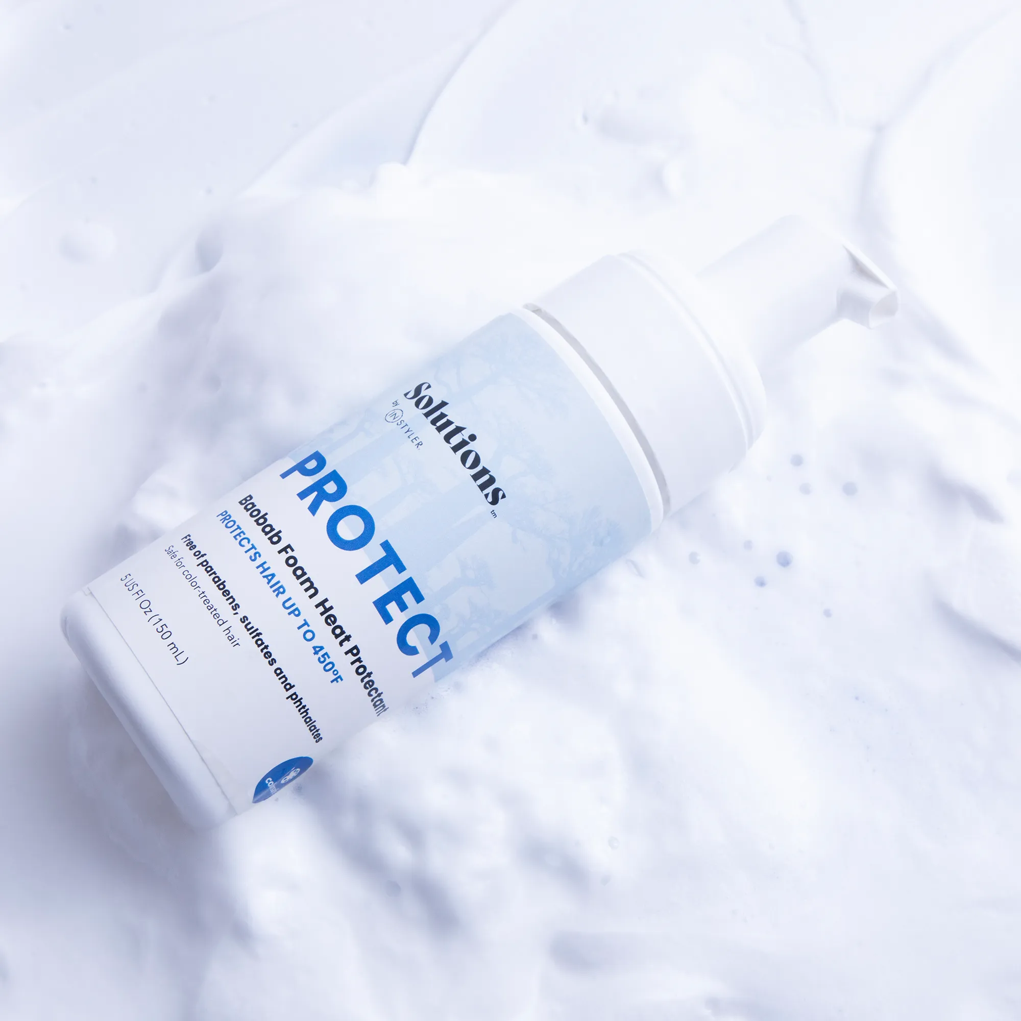 Baobab Foam Heat Protectant by InStyler