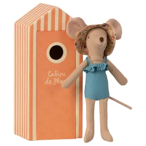 Beach Mice, Mum In Cabin De Plage