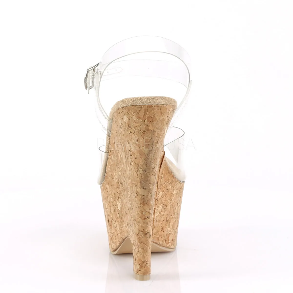 BEAU-608  Clear-Tan/Cork