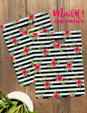 Beautiful blooms 9x12 merchandise bag - pack of 15