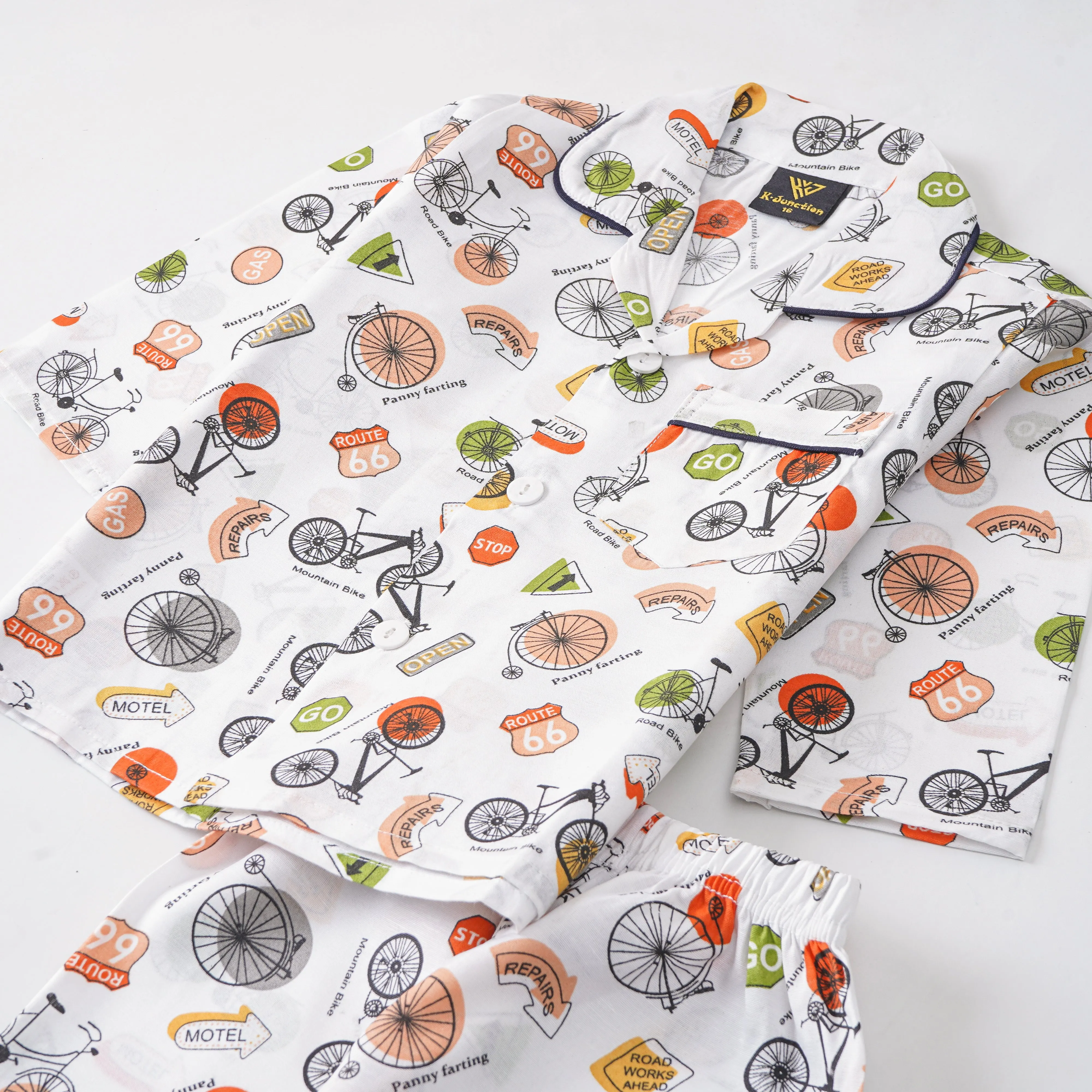 Boys Night Suit Full Sleeves