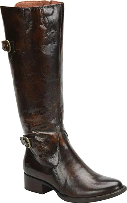 Brand new Born Women's Gibb Dark Brown Boots, Sz 6.5! Retails $240US 