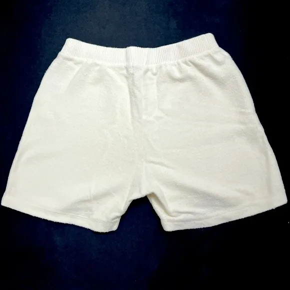 Brand new cozy stretchy ivory shorts. Never been worn before. Size XS