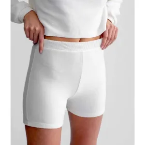 Brand new cozy stretchy ivory shorts. Never been worn before. Size XS