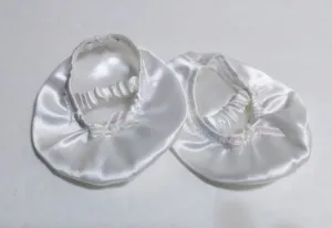 Build A Bear White Slippers
