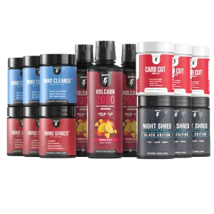 Carb Cut Shred Stack 3-Month Supply