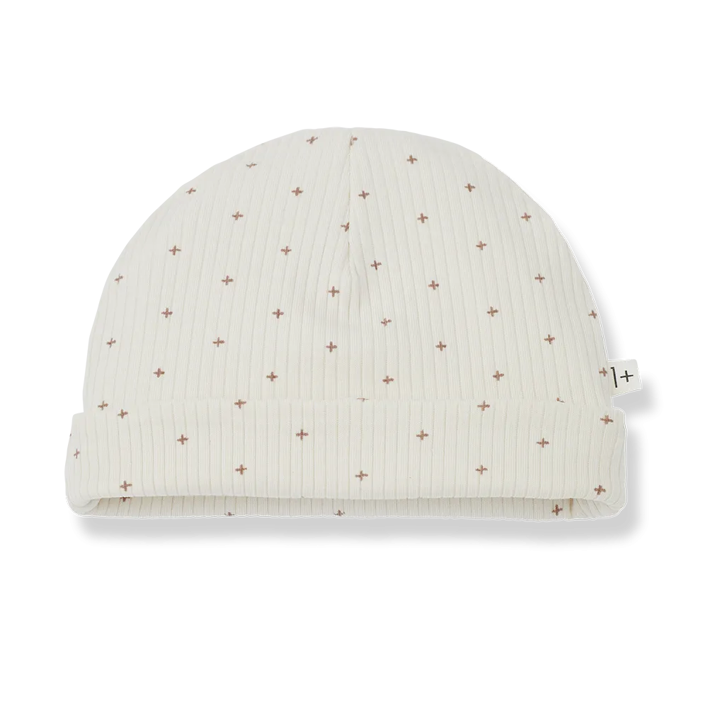 Cari ivory footie   beanie by 1   In The Family