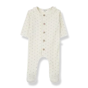 Cari ivory footie   beanie by 1   In The Family