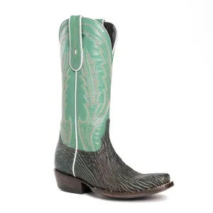 Cheyenne - Cutter Toe - Turquoise