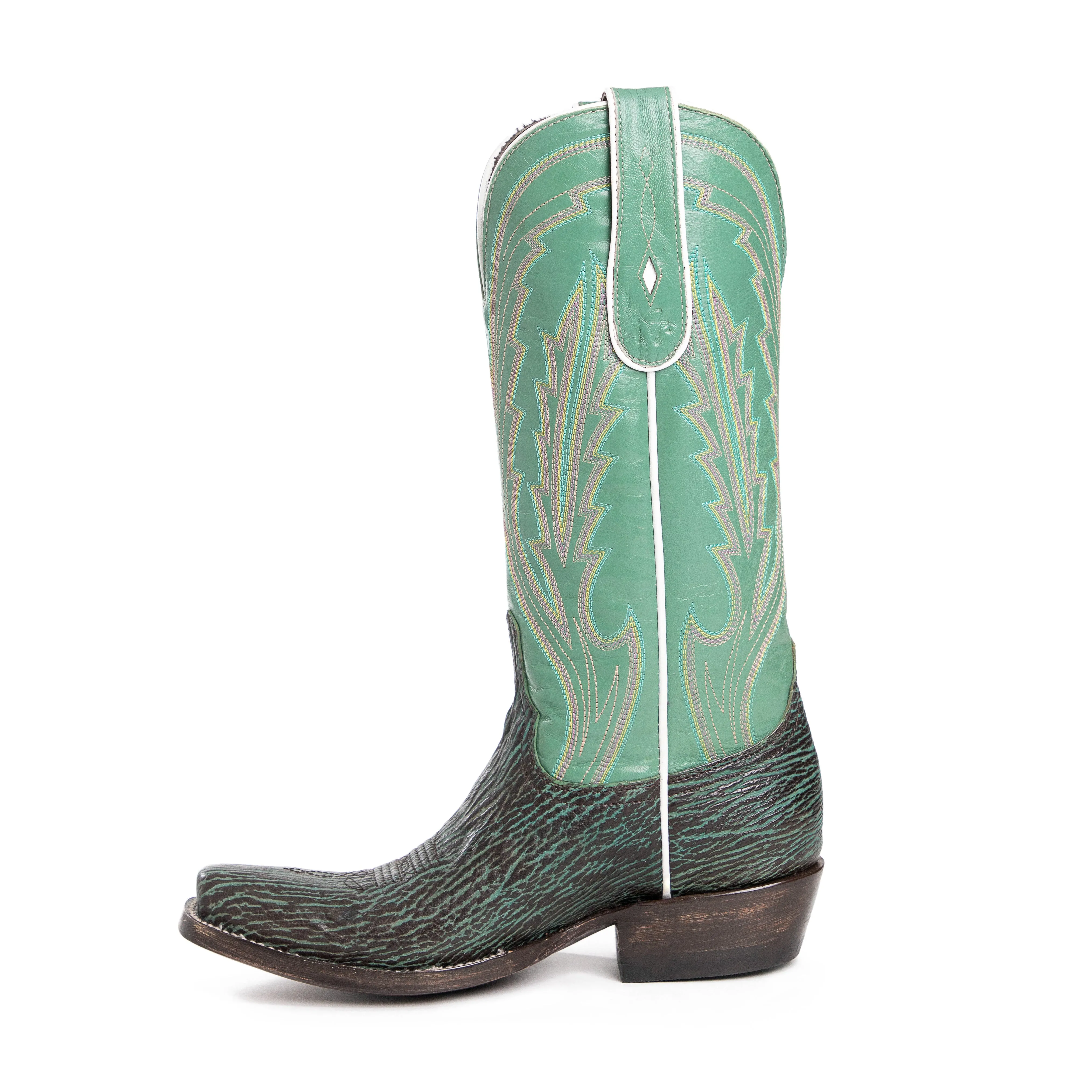 Cheyenne - Cutter Toe - Turquoise