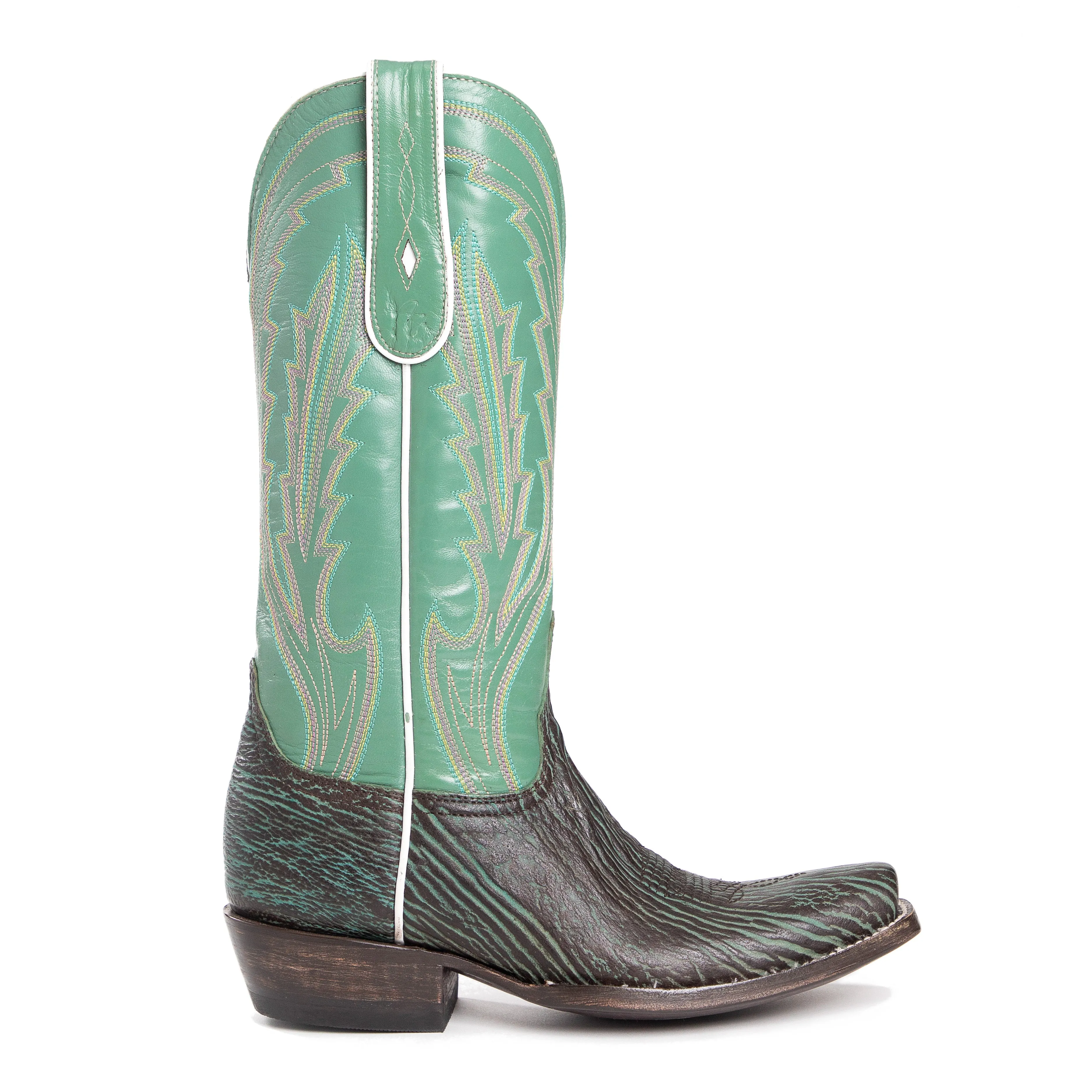 Cheyenne - Cutter Toe - Turquoise