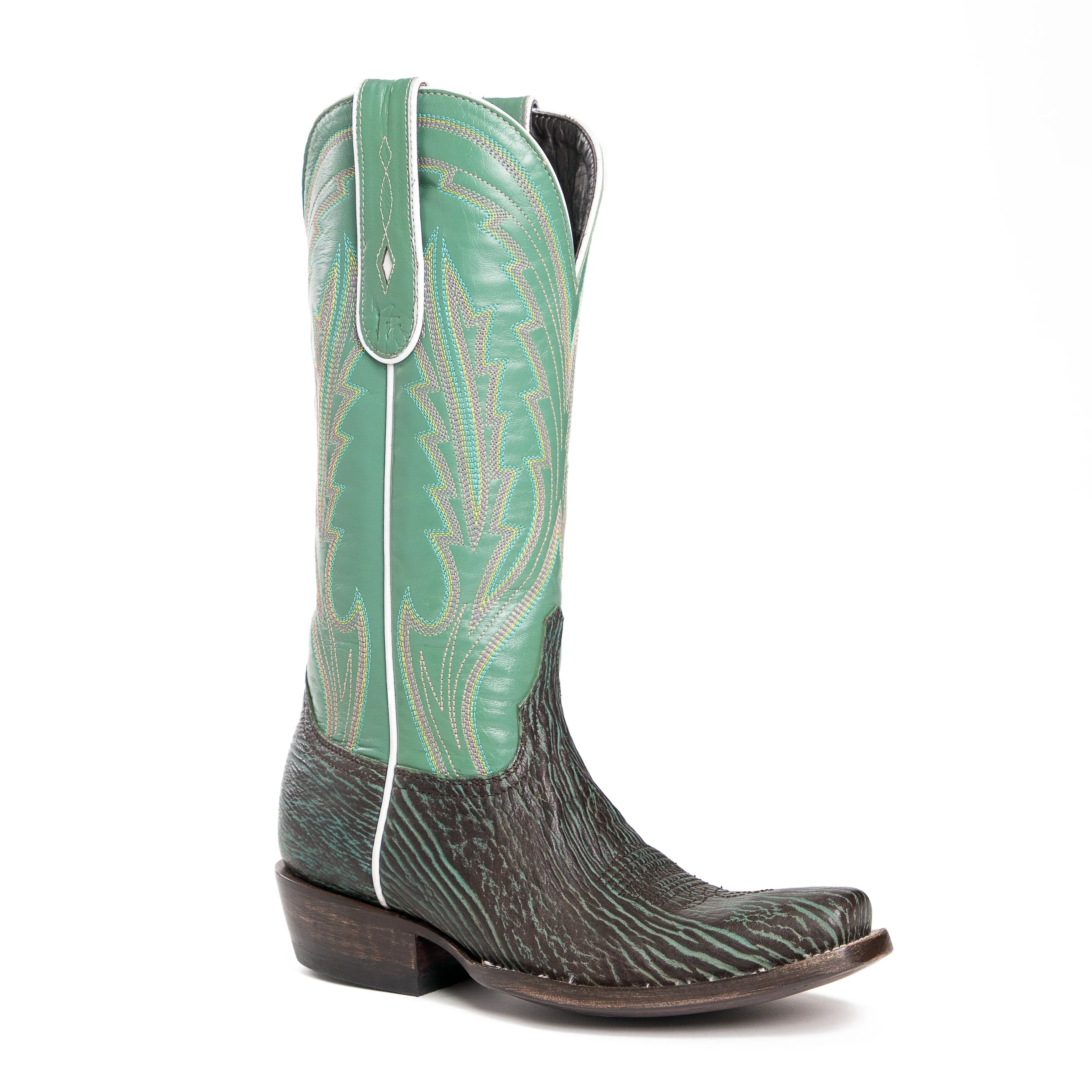 Cheyenne - Cutter Toe - Turquoise