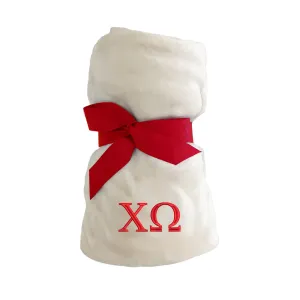 Chi Omega Tahoe Fleece Blanket