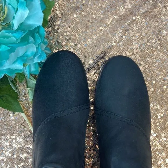 CLARKS® Caddell Rush Black Bootie 5.5M