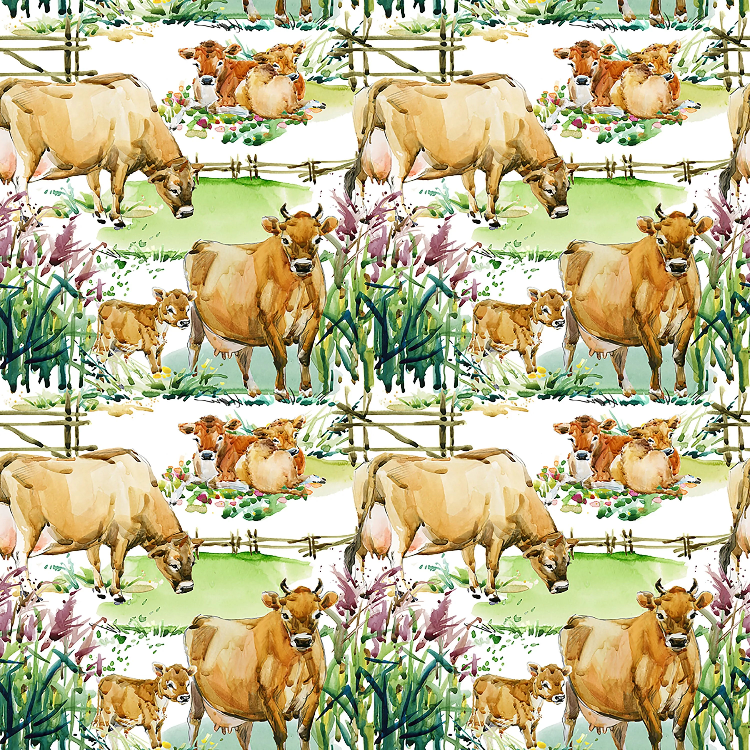 Cows in the meadow short cuffed Romper 0-4 years