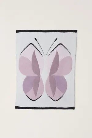 CozyChic Abstract Butterfly Stroller Blanket