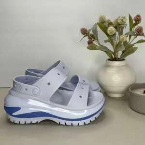 Crocs Classic Mega Crush Clog Sandal Platform Dreamscape Blue Women 8/Men 6