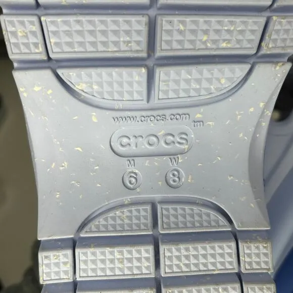 Crocs Classic Mega Crush Clog Sandal Platform Dreamscape Blue Women 8/Men 6