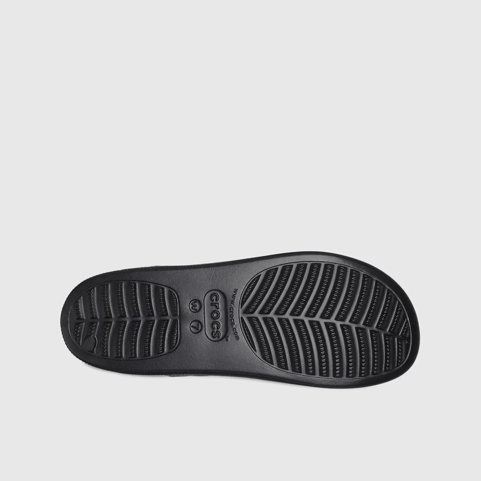 Crocs Classic Platform Slide Black