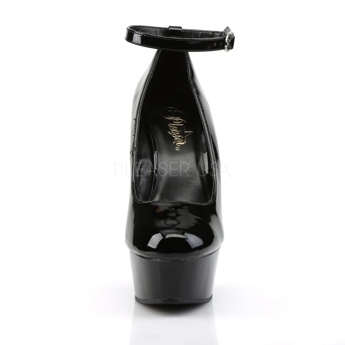 DELIGHT-686  Black Patent/Black
